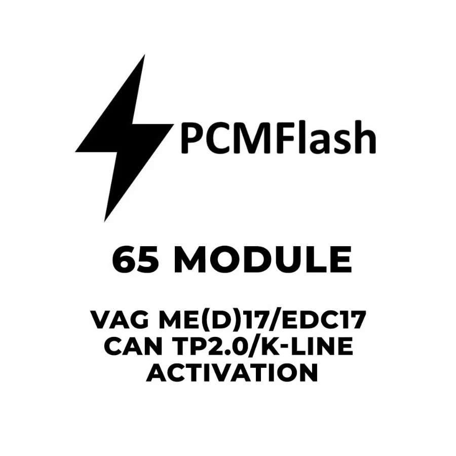 PCMflash - 65 Module VAG ME (D) 17 / EDC17 CAN TP2.0 / K-Line Activation
