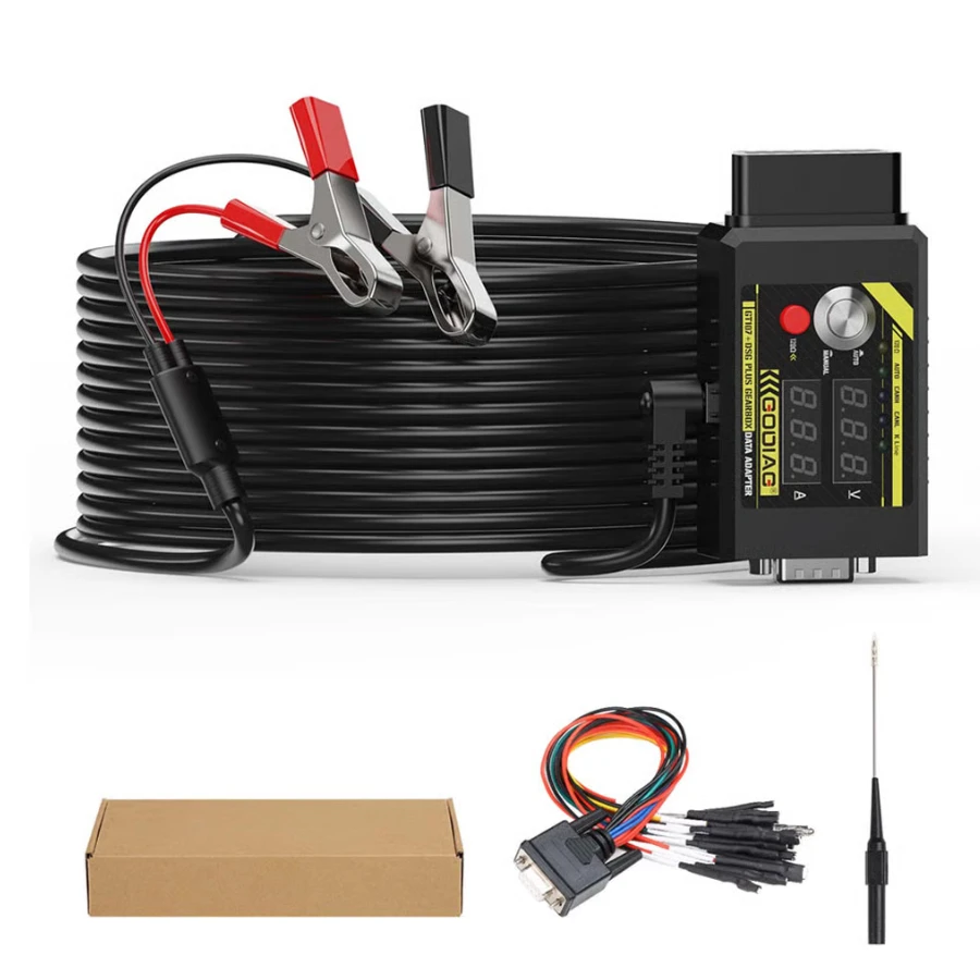 GODIAG GT107+ DSG Plus Gearbox Data Adapter TCU Cloning & Diagnostic Interface for VW, Audi, Benz, and BMW