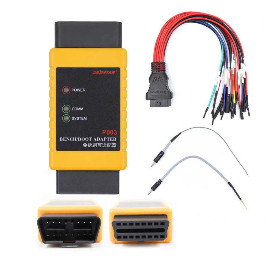 OBDSTAR P003 BenchBoot Adapter Kit  ECU CS PIN Reading & IMMO Data Programming Set