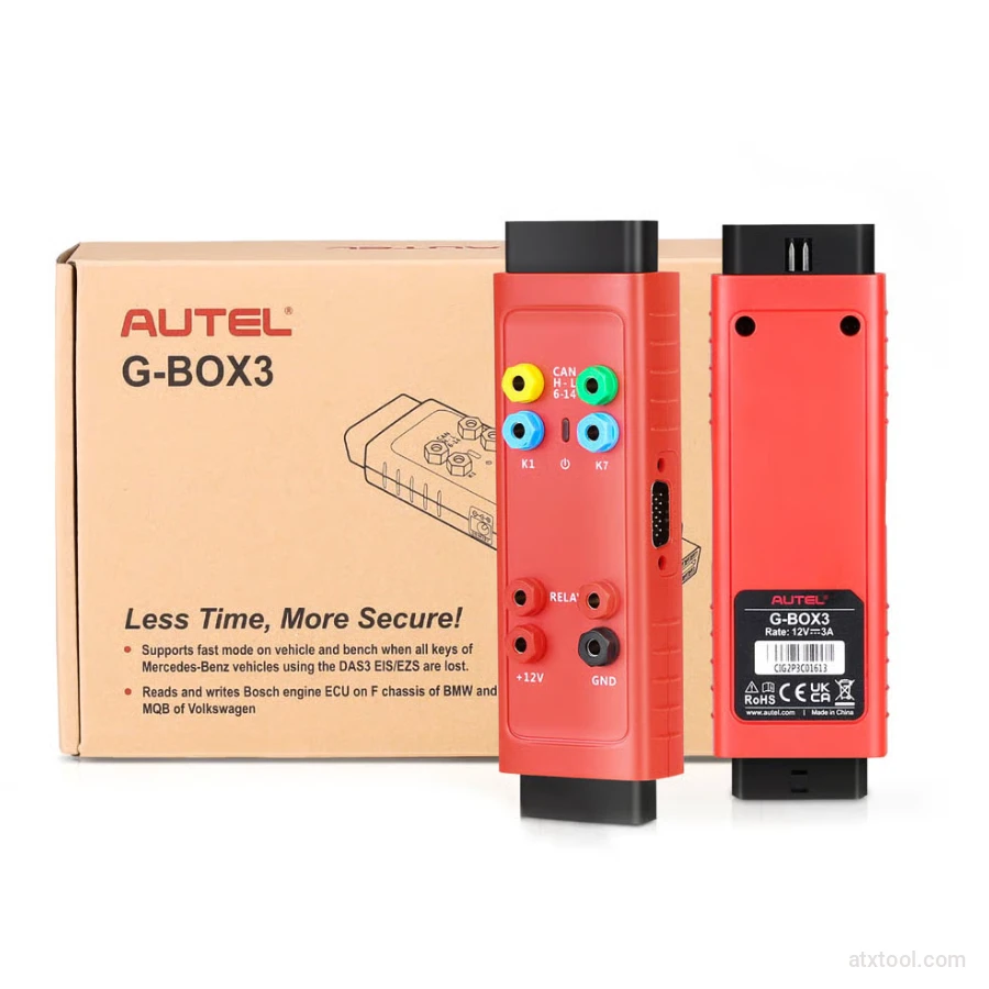 Autel G-BOX2 Key Programming Adapter for Mercedes and BMW Vehicles
