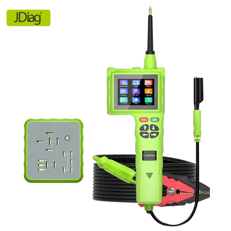 TopDiag P200 PRO Smart Hook Master Edition Intelligent Circuit Tester 9-48V Automotive Electrical System Diagnostic Tool