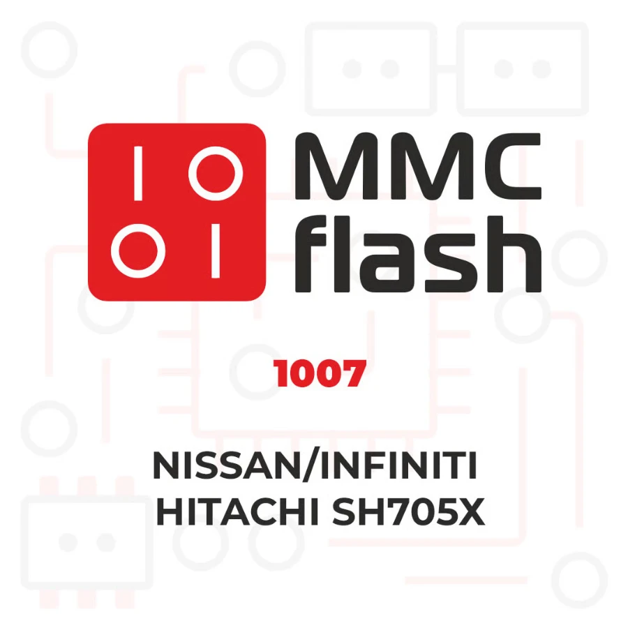MMCFlash - 1007 Nissan / Infiniti Hitachi SH705x For MMC Flash Hardware ECU Recovery Device